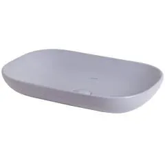 SMANNİ ALYA MAT LEYLAK  65x41 cm TEZGAH ÜSTÜ LAVABO