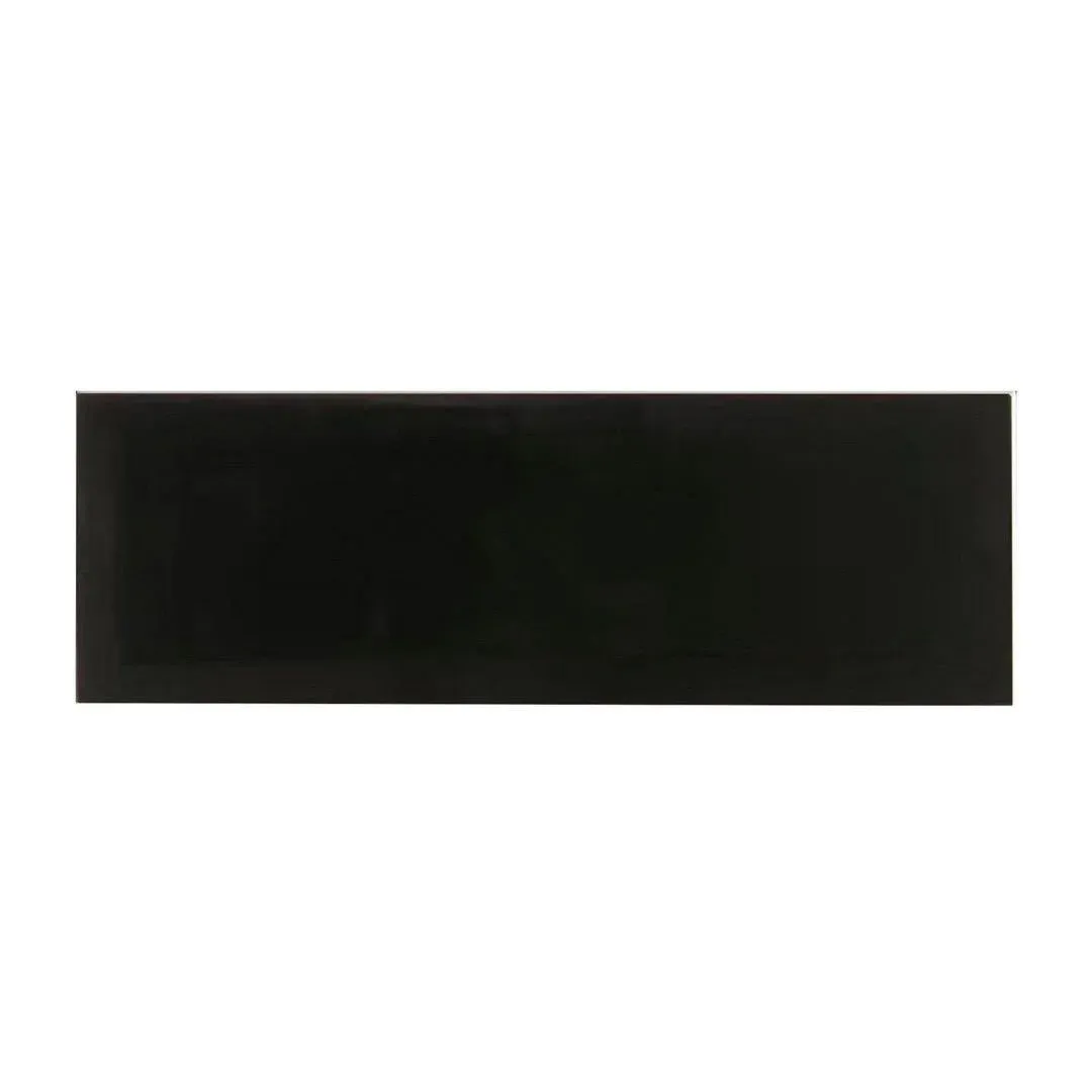 KARO METRO 10X30 FLAT BLACK GLOSSY 100x300  FB1030G