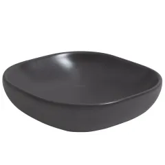 SMANNİ ALYA MAT ANTARSİT 41X41 cm ALYA TEZGAH ÜSTÜ LAVABO