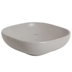SMANNİ ALYA MAT GRİ 41X41 cm ALYA TEZGAH ÜSTÜ LAVABO